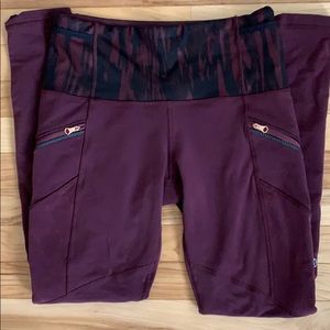 Lululemon brushed running tight size 8